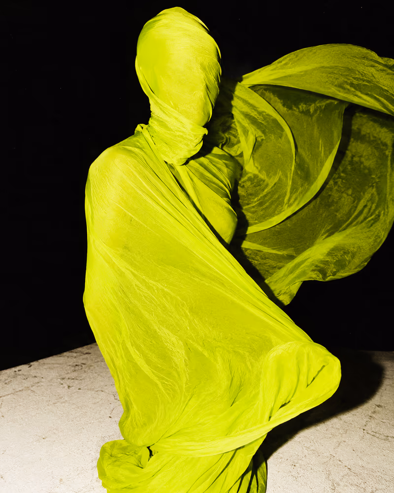 Editorial cover photograph — Lupita for Marie Claire